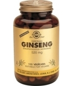 GINSENG SIBERIANO 520 mg. (Eleutherococcus senticosus). Cápsulas Vegetales-100